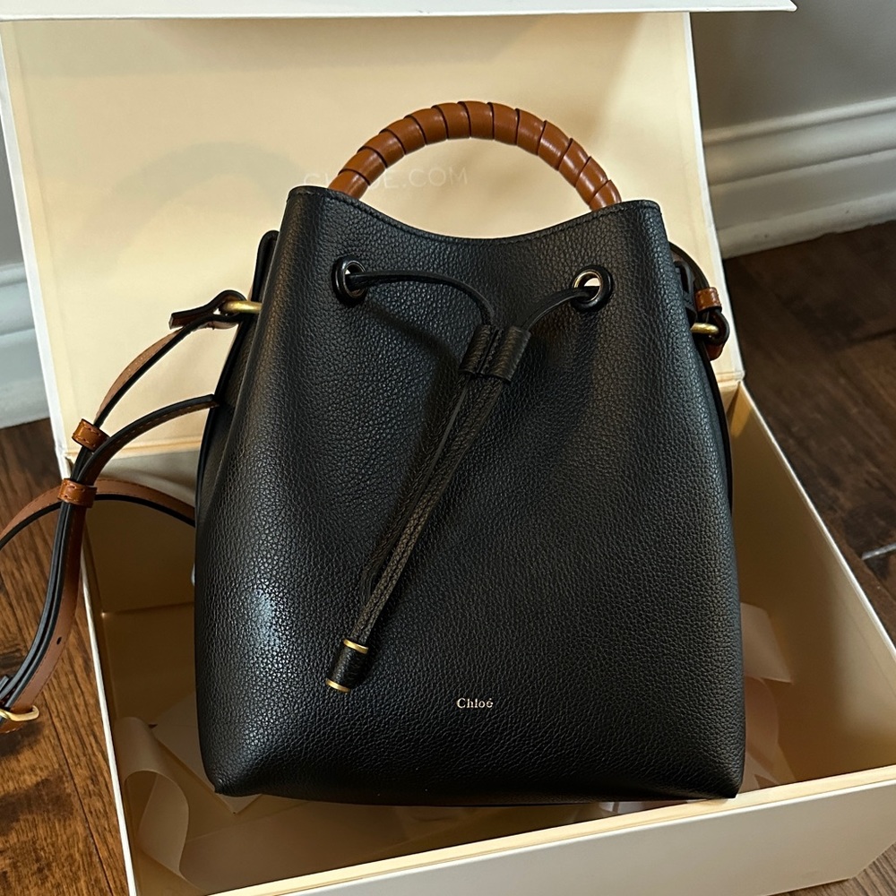 SOLD —— Chloe Marcie Bucket Bag - NEW